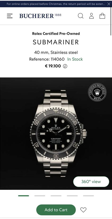 bucherer rolex prices|Rolex certified pre owned program.